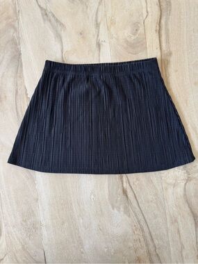By Gianna black mini skirt